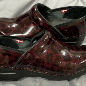 Used- Sanita Women's Slip-Resistant Professional Slip On Comfort Clog Sz 38